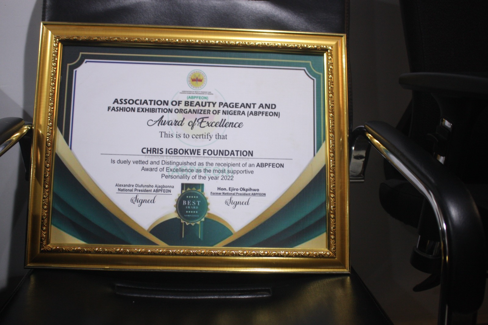 CIFNGO AWARDS