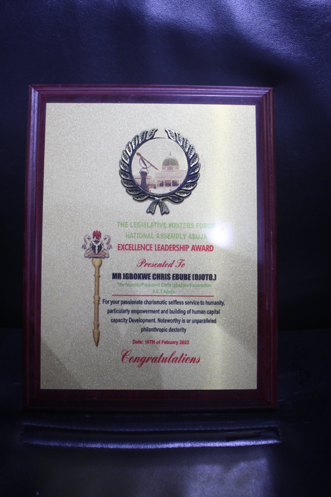CIFNGO AWARDS