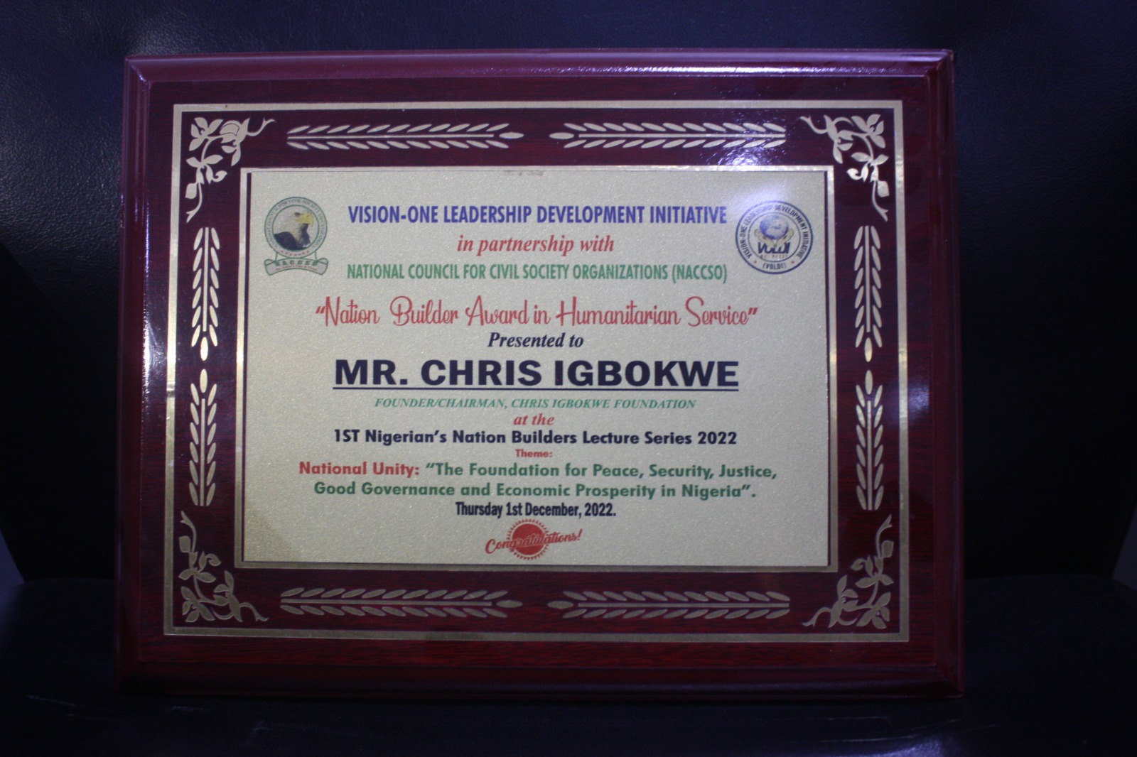 CIFNGO AWARDS
